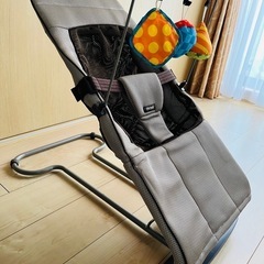美品★Richell（リッチェル）バウンシングシート おもちゃ付きの画像