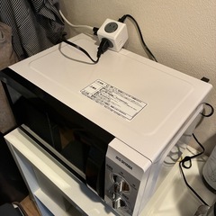 【決まりました】アイリスオーヤマ 電子レンジ フラットテーブルの画像