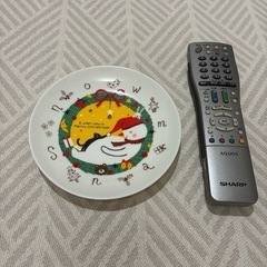 クリスマス皿　24の画像