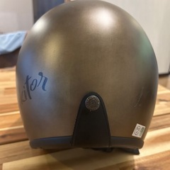 バブルシールドヘルメット　交換スクリーン付き　57〜60の画像