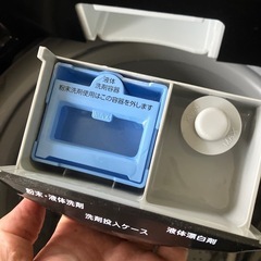 ニトリ2022年製 NTR60BKN 全自動洗濯機 6キロの画像