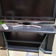 SHARPテレビ32型とテレビ台セット　アマゾンファイヤーＴＶスティック付きの画像