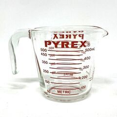 【買取宝船 枝吉店】PYLEX パイレックス ガラス製 メジャーカップ 計量カップ ガラス 中古 ≪現状販売≫の画像