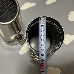 マフラーカッター2個の画像
