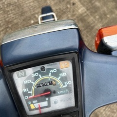 スーパーカブ　カスタム　50CC 4速セル付　走行距離9960キロの画像