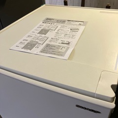【美品】シャープ 冷蔵庫 SJ-D15K-W 2024年製 ホワイト 152Lの画像