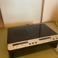 【美品】アイリスオーヤマ　IH2口コンロ　の画像