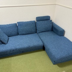 LOWYA  3人掛けL字ソファー SHARP 電子レンジ　セット