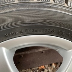 155/65R13 スタッドレス　13インチ　ダンロップの画像