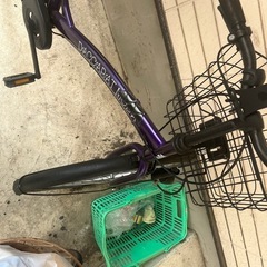 自転車　ママチャリの画像
