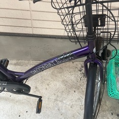 自転車　ママチャリの画像