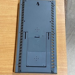 木目調 ウッディーな電波時計　美品の画像