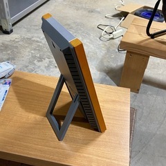 木目調 ウッディーな電波時計　美品の画像