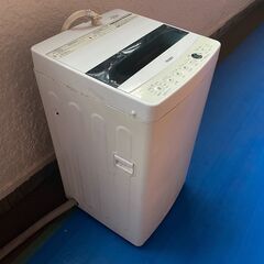 【現状渡し・引き取り限定】Haier JW-C55D-W 2021年製 洗濯機 5.5kg［ホワイト］の画像