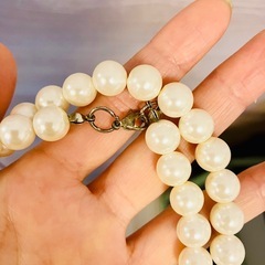 イミテーションパールネックレスの画像