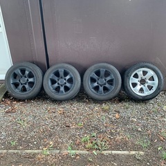 120系プラド純正ホイール　7.5j 225\55R17 ハイエース