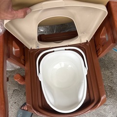 介護用ポータブルトイレの画像