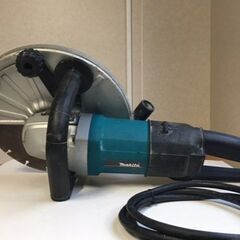 【動作確認済み・2014年製・美品】　makita/マキタ　305㎜　電動カッター　モデル:4112　ホイール付　刃物径305㎜/最大切込み深さ100㎜の画像