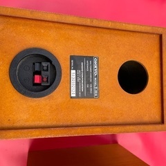 ONKYO バスレフ　エンクロージャー　2個セットの画像