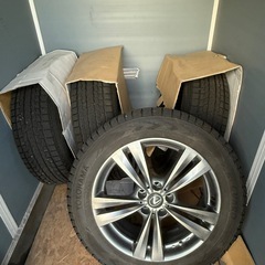 N*a様 中古　レクサス　スタッドレス　アイスガード225/60R18　空気圧セ 中古 レクサス スタッドレスタイヤ ホイールセット アイスガード225
