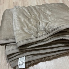 ニトリ　Nウォーム　二枚合わせ毛布の画像