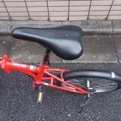 折り畳み自転車20インチ　シングルギアの画像