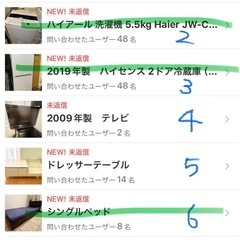 出品物一覧の画像