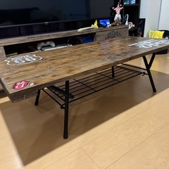 ヴィンテージ風ローテーブルの画像