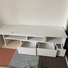 譲ります。
伸縮テレビ台の画像