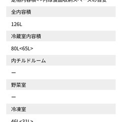 一人暮らし用冷蔵庫の画像