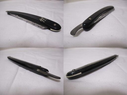 G∀239 西洋剃刀 ヘンケルス ドイツ ゾーリンゲン 28 J.A.HENCKELS SOLINGEN ZWILLINGSWERK 28 検：カミソリ 髭剃り 理容室 床屋