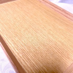 無印良品木製角型トレーの画像