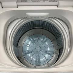 安心の６ヶ月保証付き！！　AQUA　全自動洗濯機　7Kg  AQW-KSGP7H　の画像