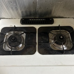 二口コンロの画像