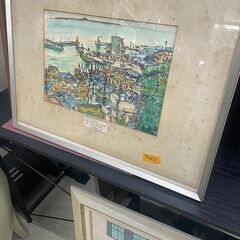 リサイクルショップどりーむ荒田店　No4252 額　絵画　インテリア　