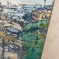 リサイクルショップどりーむ荒田店　No4252 額　絵画　インテリア　の画像