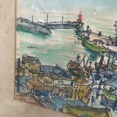リサイクルショップどりーむ荒田店　No4252 額　絵画　インテリア　の画像