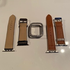 Apple Watch 44mm CGダイヤモンドカバー バンド2本セット　  の画像