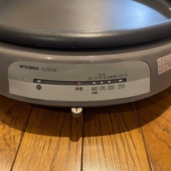 MITSUBISHI   HL-Z20G プレート部直径４２センチ 中古の商品を頂いたのですが、大きすぎて使う機会がないので、使ってくださる方がいれば差し上げます。 の画像
