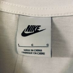 STUSSY x NIKE コラボ Tシャツ 半袖 ホワイトの画像