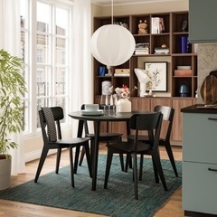 IKEA ダイニングテーブル ダイニングチェア2脚セットの画像