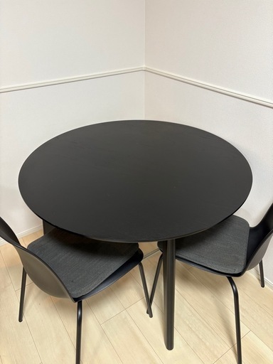 IKEA ダイニングテーブル ダイニングチェア2脚セット