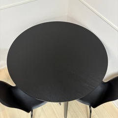 IKEA ダイニングテーブル ダイニングチェア2脚セットの画像