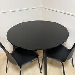 IKEA ダイニングテーブル ダイニングチェア2脚セットの画像