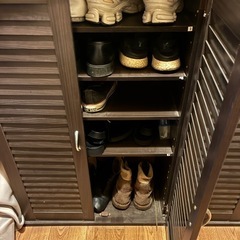 靴箱差し上げますの画像