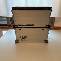 スノーピーク　シェルフコンテナ25 　フルカスタム品の画像