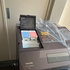 展示品　未使用品　東芝　ザブーン　ドラム式洗濯乾燥機　TW-127XP1 の画像