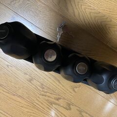 Terzo テルッツォ　 ベースキャリア　オプション　4個　ロックノブ　レインモール　マスターキーシステム対応　EA63（旧モデル）の画像