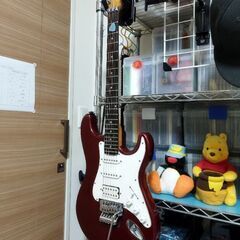 フロイドローズタイプのエレキギターのジャンク品を売ります。の画像