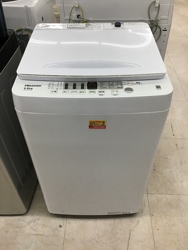 ◇ドリーム1号館◇ハイセンス 5.5kg洗濯機 HW-55E2W 2023年製
